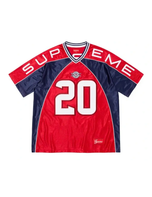 Supreme Paneled Jersey Red