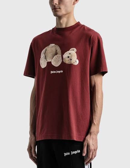 Palm Angels Kill The Bear SS2021 T-Shirt (SYRAH BROWN) - Shop Streetwear, Sneakers, Slippers and Gifts online | Malaysia - The Factory KL