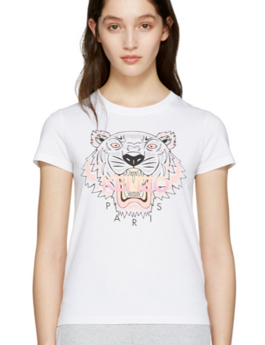 Kenzo Female Pink Tiger T-Shirt - Shop Streetwear, Sneakers, Slippers and Gifts online | Malaysia - The Factory KL