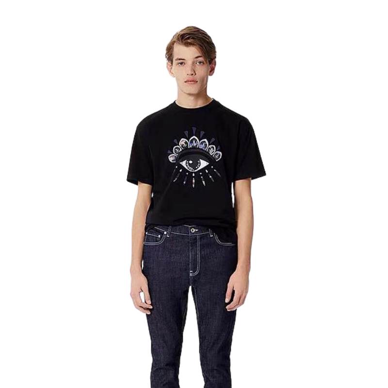 Kenzo Gradient Purple Eye Logo T-Shirt - Shop Streetwear, Sneakers, Slippers and Gifts online | Malaysia - The Factory KL