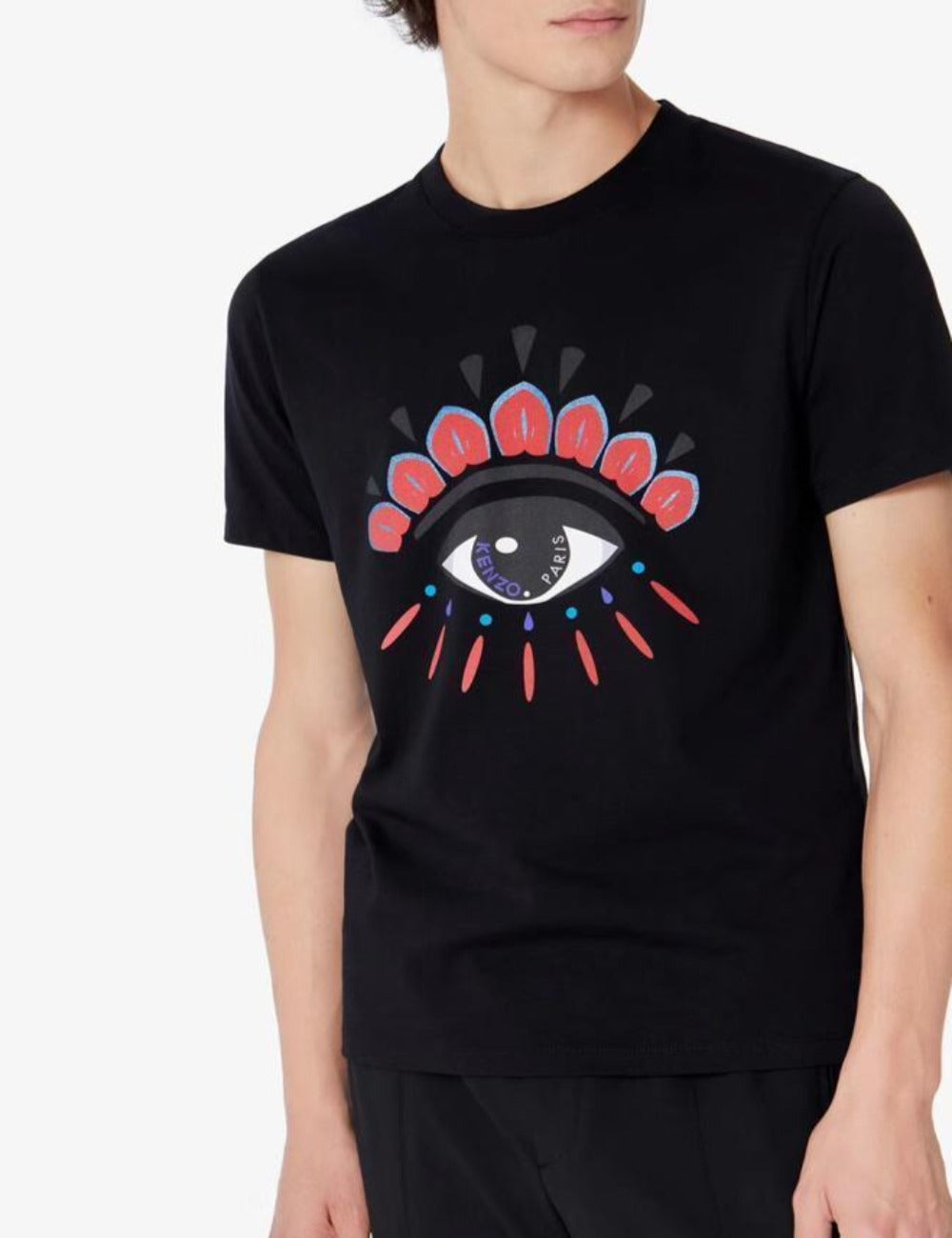 Kenzo Red Eye Blue Line Logo T-Shirt - Shop Streetwear, Sneakers, Slippers and Gifts online | Malaysia - The Factory KL
