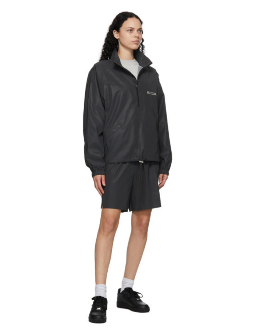 Fear of God - Essentials Volley Shorts "Black Reflective"