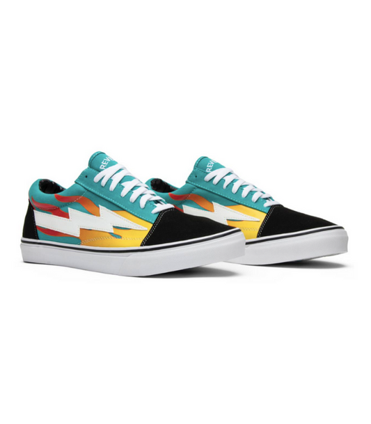 Revenge x Storm Blue lake Green with Flame laces - Shop Streetwear, Sneakers, Slippers and Gifts online | Malaysia - The Factory KL
