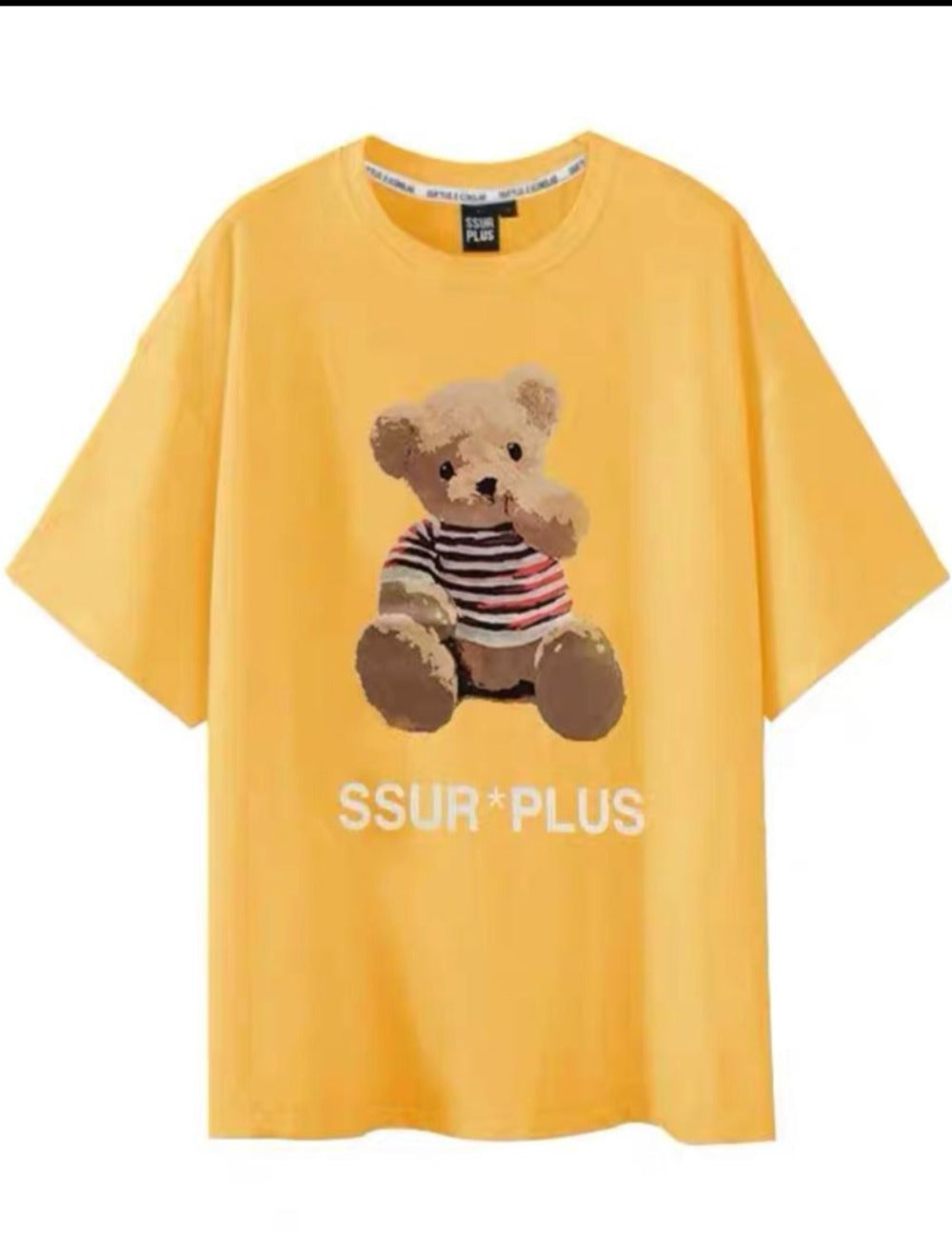 SSUR PLUS Bear T-Shirt - Shop Streetwear, Sneakers, Slippers and Gifts online | Malaysia - The Factory KL