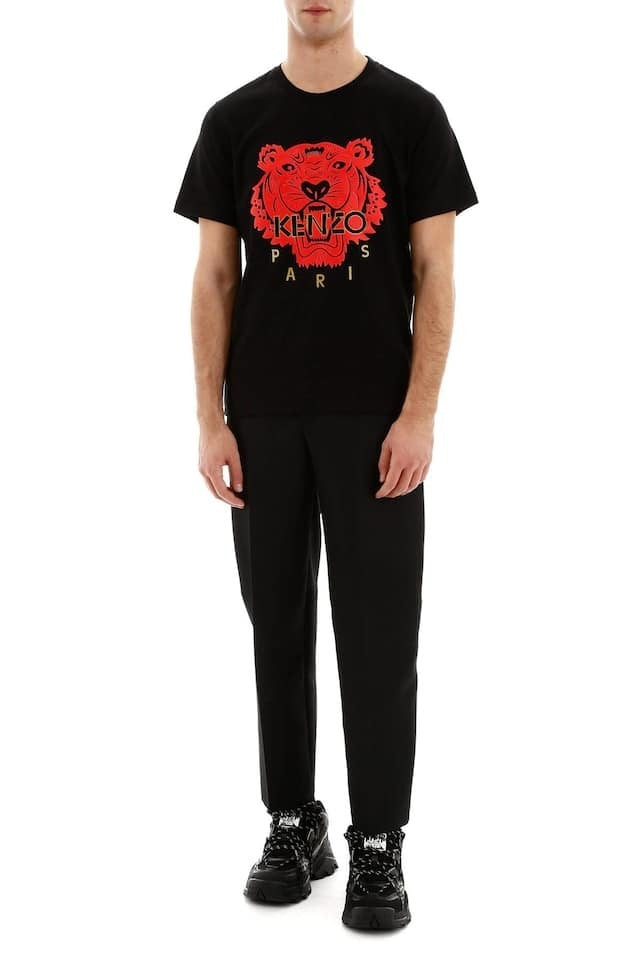 Kenzo 3D Red Tiger Logo T-Shirt - Shop Streetwear, Sneakers, Slippers and Gifts online | Malaysia - The Factory KL