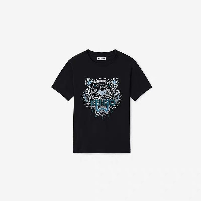 Kenzo Blue Tiger Logo T-Shirt (New Design) - Shop Streetwear, Sneakers, Slippers and Gifts online | Malaysia - The Factory KL