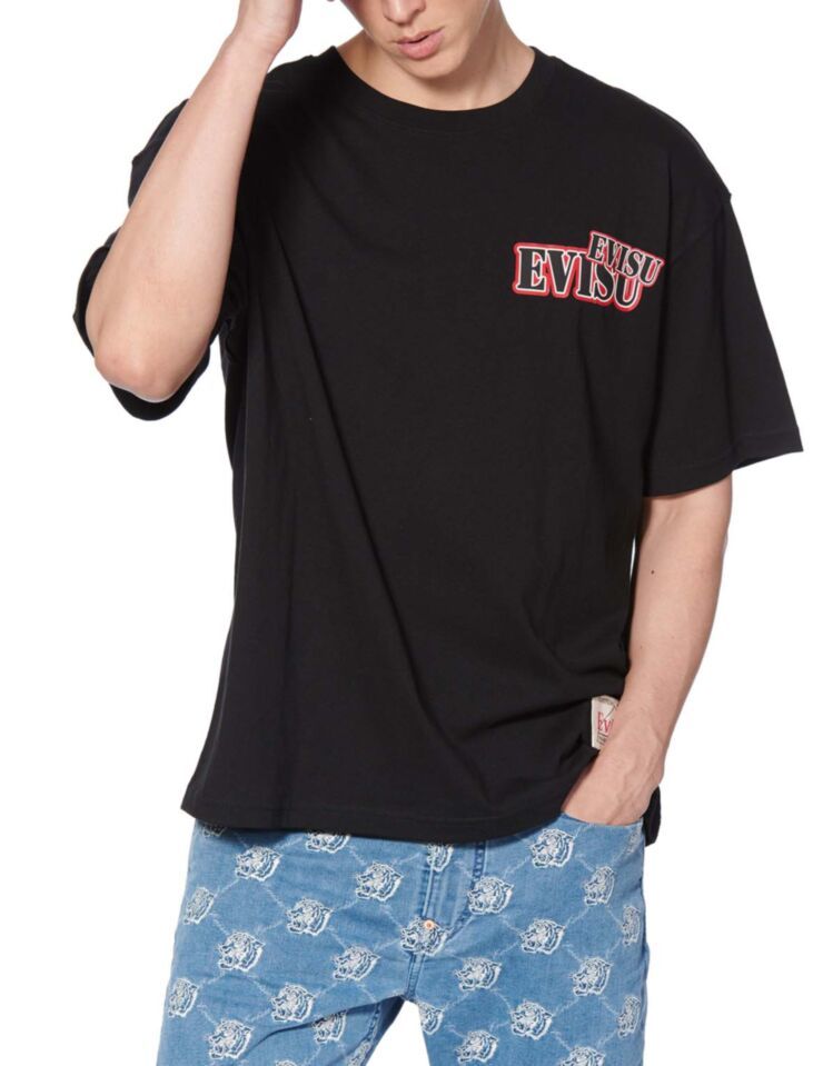 Evisu Daruma with Tiger Graphic Printed T-shirt - Shop Streetwear, Sneakers, Slippers and Gifts online | Malaysia - The Factory KL