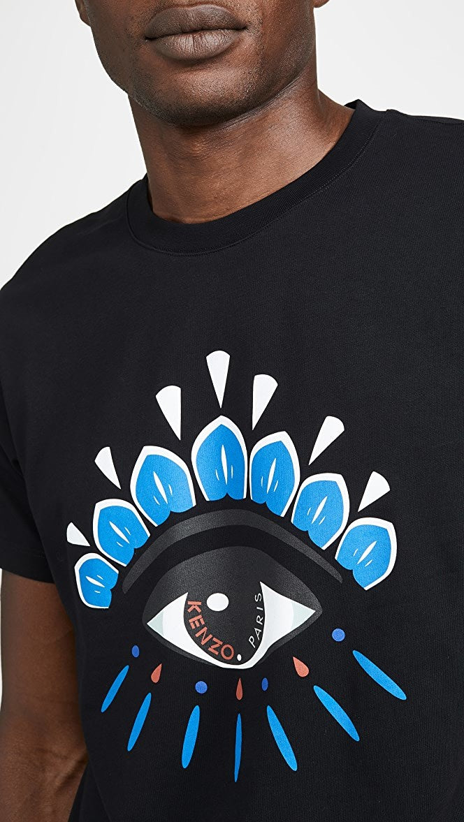 Kenzo Blue Eye Logo T-Shirt - Shop Streetwear, Sneakers, Slippers and Gifts online | Malaysia - The Factory KL