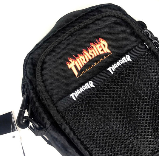 Thrasher Flame Mesh Shoulder Bag - Shop Streetwear, Sneakers, Slippers and Gifts online | Malaysia - The Factory KL