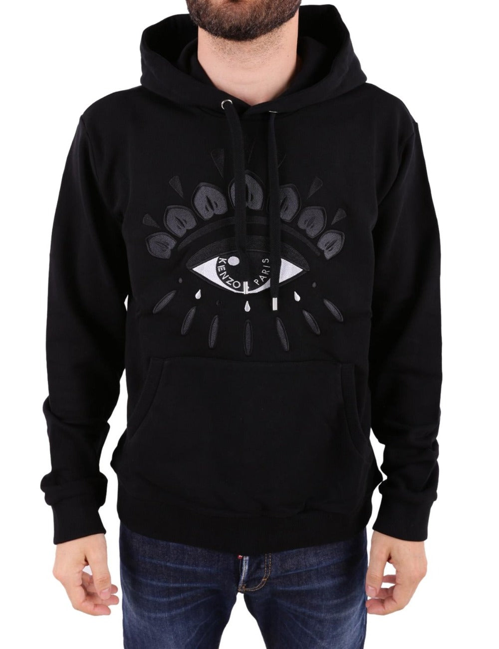 Kenzo Embroidered Eye Hoodie - Shop Streetwear, Sneakers, Slippers and Gifts online | Malaysia - The Factory KL