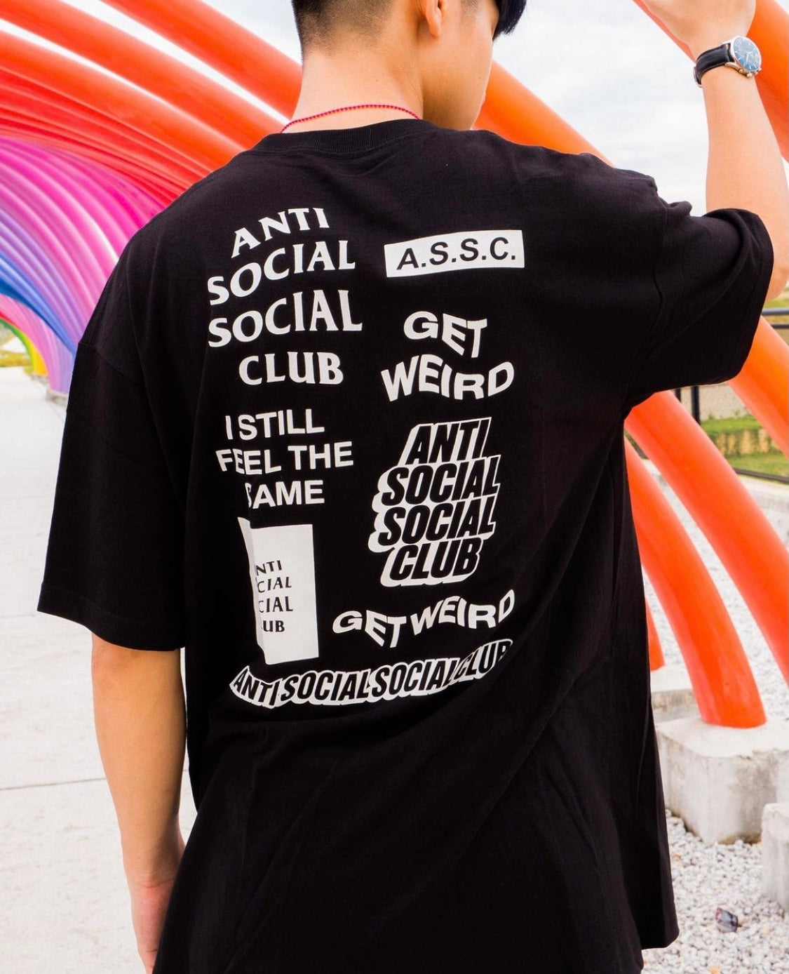 Anti Social Social Club Bukake T-Shirt ( Black Colour ) - Shop Streetwear, Sneakers, Slippers and Gifts online | Malaysia - The Factory KL