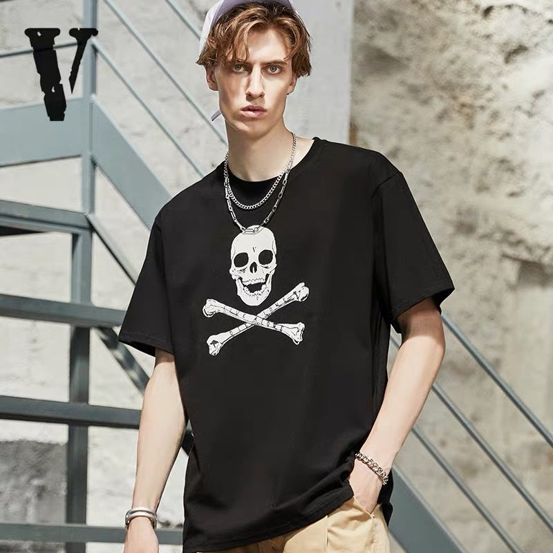 Vlone Skull and Bones T-Shirt - Shop Streetwear, Sneakers, Slippers and Gifts online | Malaysia - The Factory KL