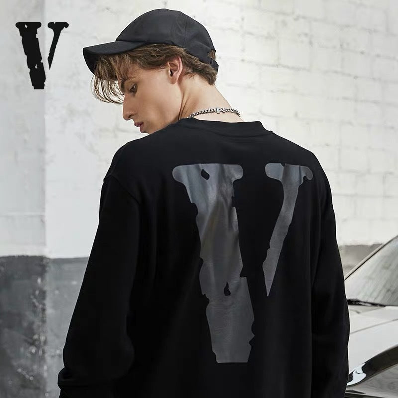 Vlone Friends Black Wording Sweatshirt - Shop Streetwear, Sneakers, Slippers and Gifts online | Malaysia - The Factory KL