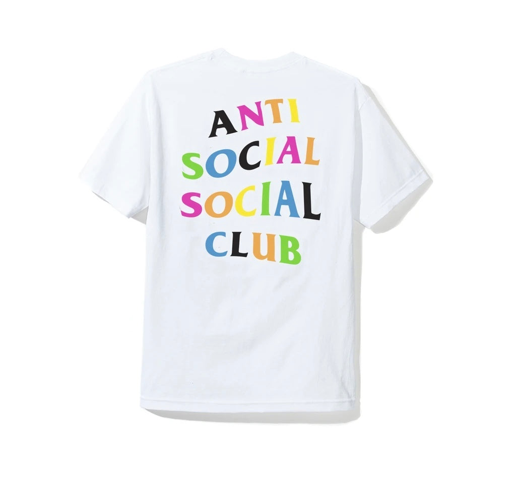Anti Social Social Club Rainy Dayz Tee - (White) - Shop Streetwear, Sneakers, Slippers and Gifts online | Malaysia - The Factory KL