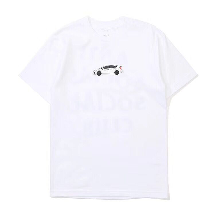 Anti Social Social Club Yo Prius Car White T-Shirt - Shop Streetwear, Sneakers, Slippers and Gifts online | Malaysia - The Factory KL