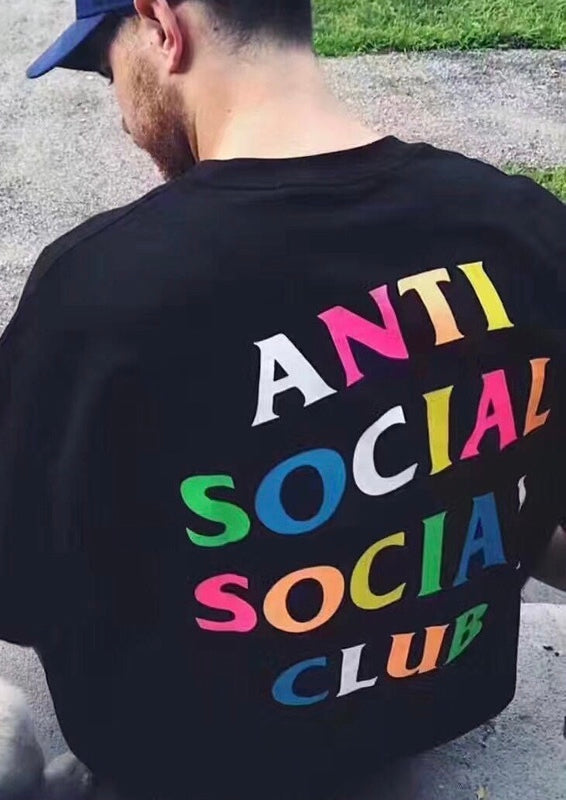 Anti Social Social Club Rainy Dayz Tee - (Black) - Shop Streetwear, Sneakers, Slippers and Gifts online | Malaysia - The Factory KL