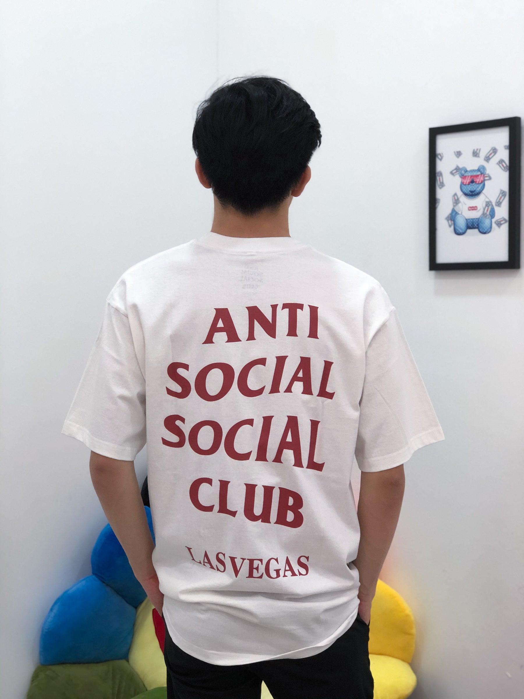 即納可能ANTI SOCIAL SOCIAL CLUB × GOD SELECTION Tシャツ/カットソー(七分/長袖)