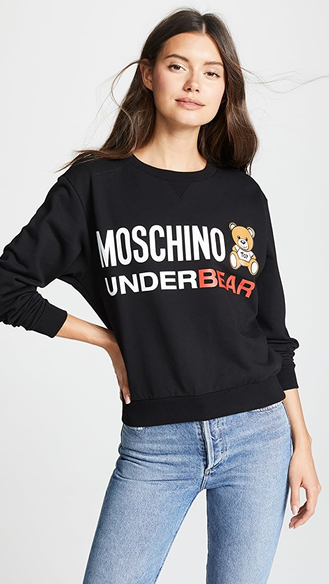 Moschino Under Bear Sweatshirt - Shop Streetwear, Sneakers, Slippers and Gifts online | Malaysia - The Factory KL