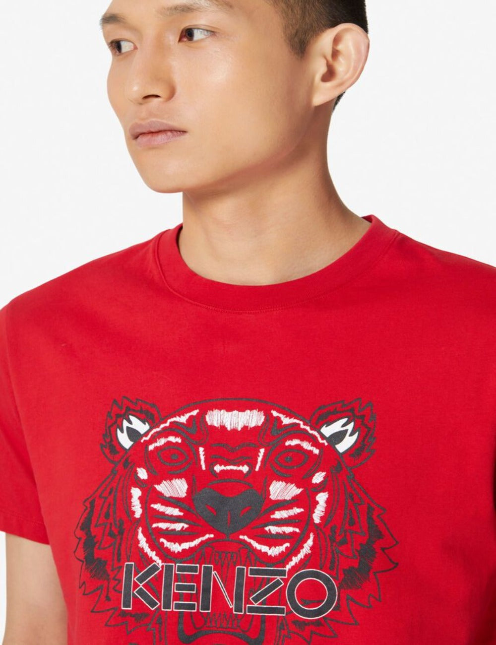 Kenzo Red Tiger Logo T-Shirt - Shop Streetwear, Sneakers, Slippers and Gifts online | Malaysia - The Factory KL