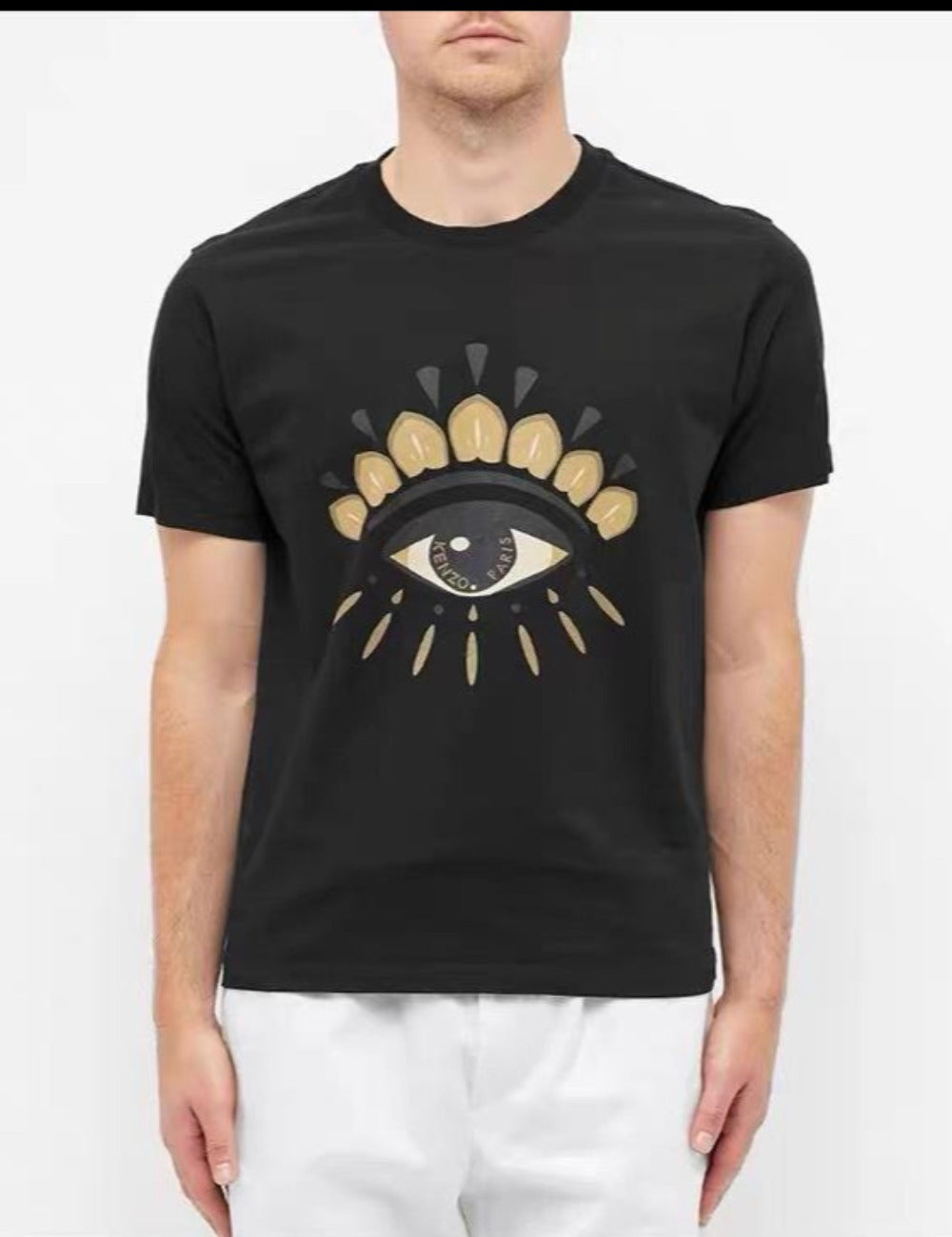 Kenzo Gold Eye Logo T-Shirt - Shop Streetwear, Sneakers, Slippers and Gifts online | Malaysia - The Factory KL