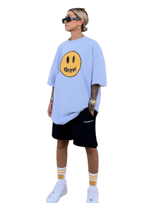 DREW HOUSE MASCOT SS TEE - LIGHT BLUE - Shop Streetwear, Sneakers, Slippers and Gifts online | Malaysia - The Factory KL