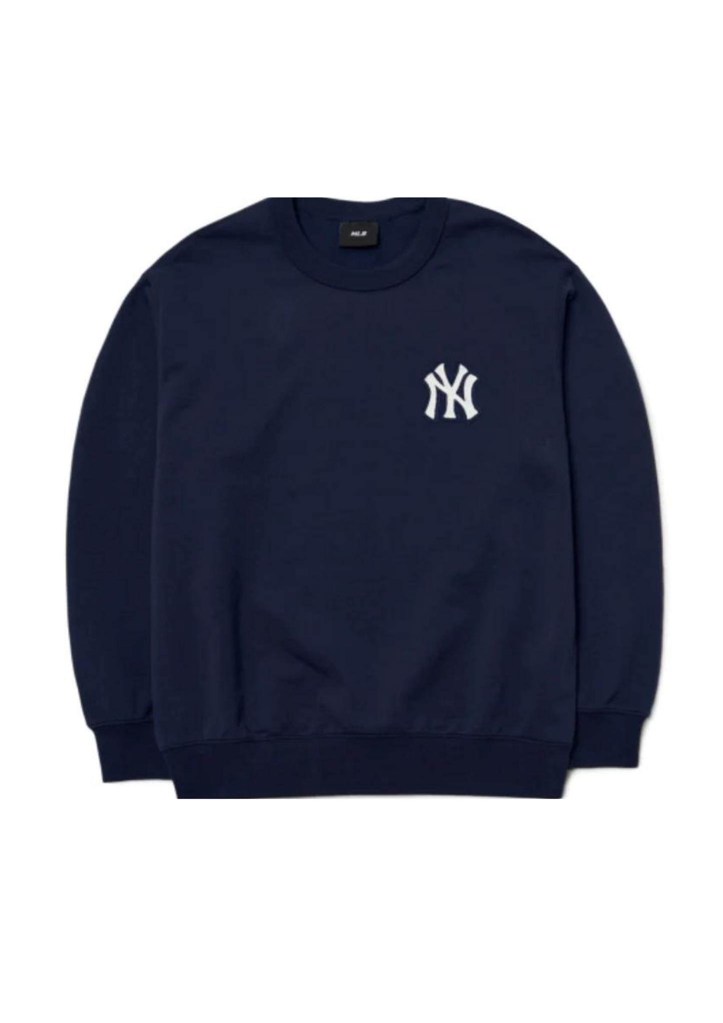 MLB New Era New York Yankees Back Big Logo Sweatshirts Blue Line (Navy)