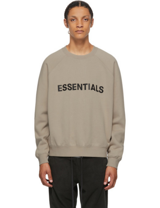 Fear Of God Essentials Pull-Over Crewneck 2020 (Taupe)
