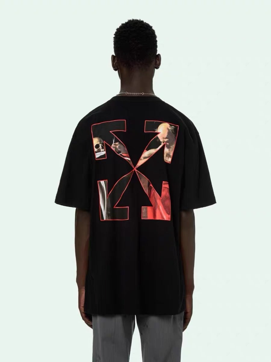 OFF-WHITE CARAVAGGIO GRAPHIC PRINT TEE - Shop Streetwear, Sneakers, Slippers and Gifts online | Malaysia - The Factory KL