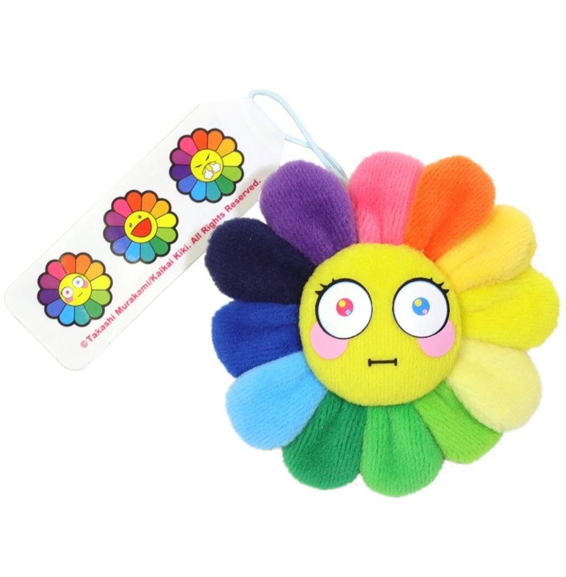 Takashi Murakami Flower Emoji Keychain (Blush) - Shop Streetwear, Sneakers, Slippers and Gifts online | Malaysia - The Factory KL