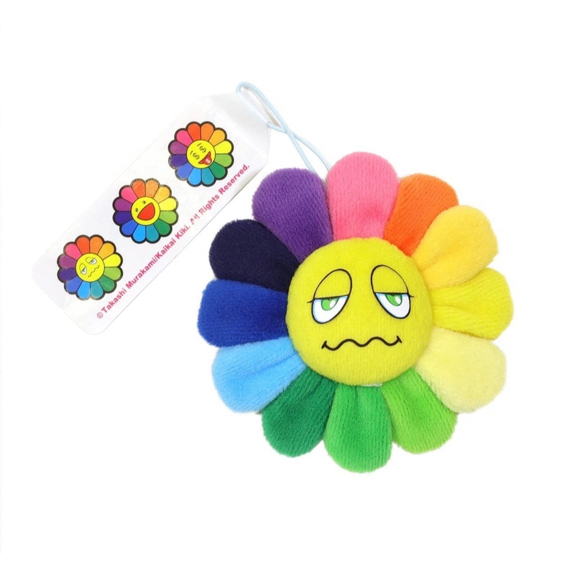Takashi Murakami Flower Emoji Keychain (Sour) - Shop Streetwear, Sneakers, Slippers and Gifts online | Malaysia - The Factory KL