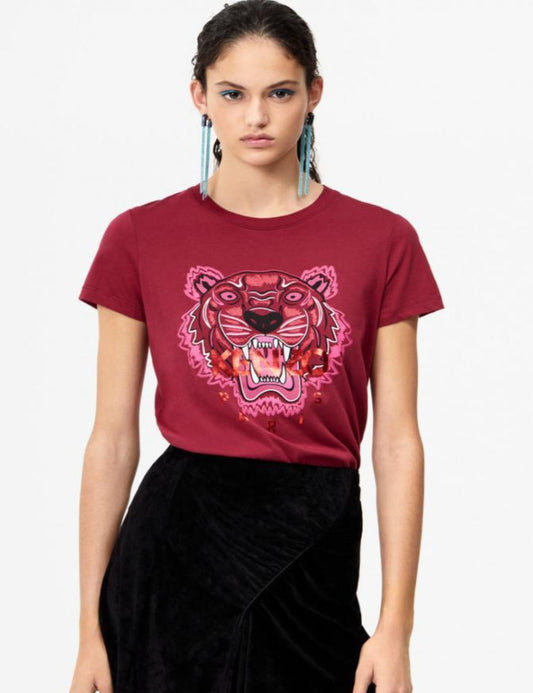 Kenzo Female Red Tiger T-Shirt - Shop Streetwear, Sneakers, Slippers and Gifts online | Malaysia - The Factory KL