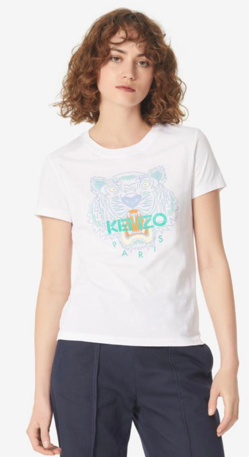 Kenzo Female Green Tiger T-Shirt - Shop Streetwear, Sneakers, Slippers and Gifts online | Malaysia - The Factory KL