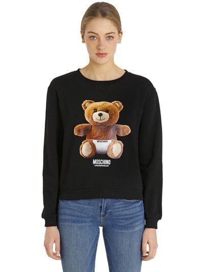 Moschino Bear Sweatshirt - Shop Streetwear, Sneakers, Slippers and Gifts online | Malaysia - The Factory KL