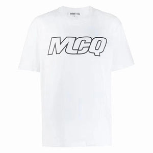 MCQ BY ALEXANDER MCQUEEN Logo T-shirt (White) - Shop Streetwear, Sneakers, Slippers and Gifts online | Malaysia - The Factory KL
