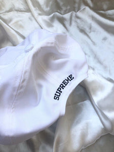 Supreme Futura Logo 5-Panel White – The Factory KL