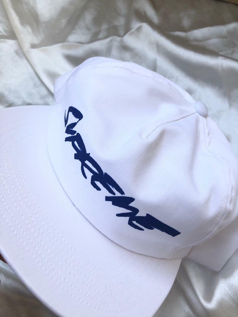 Supreme Futura Logo 5-Panel White - Shop Streetwear, Sneakers, Slippers and Gifts online | Malaysia - The Factory KL