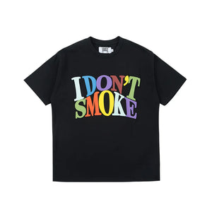 DONSMOKE Rainbow Foam Logo T-Shirt ( Black )