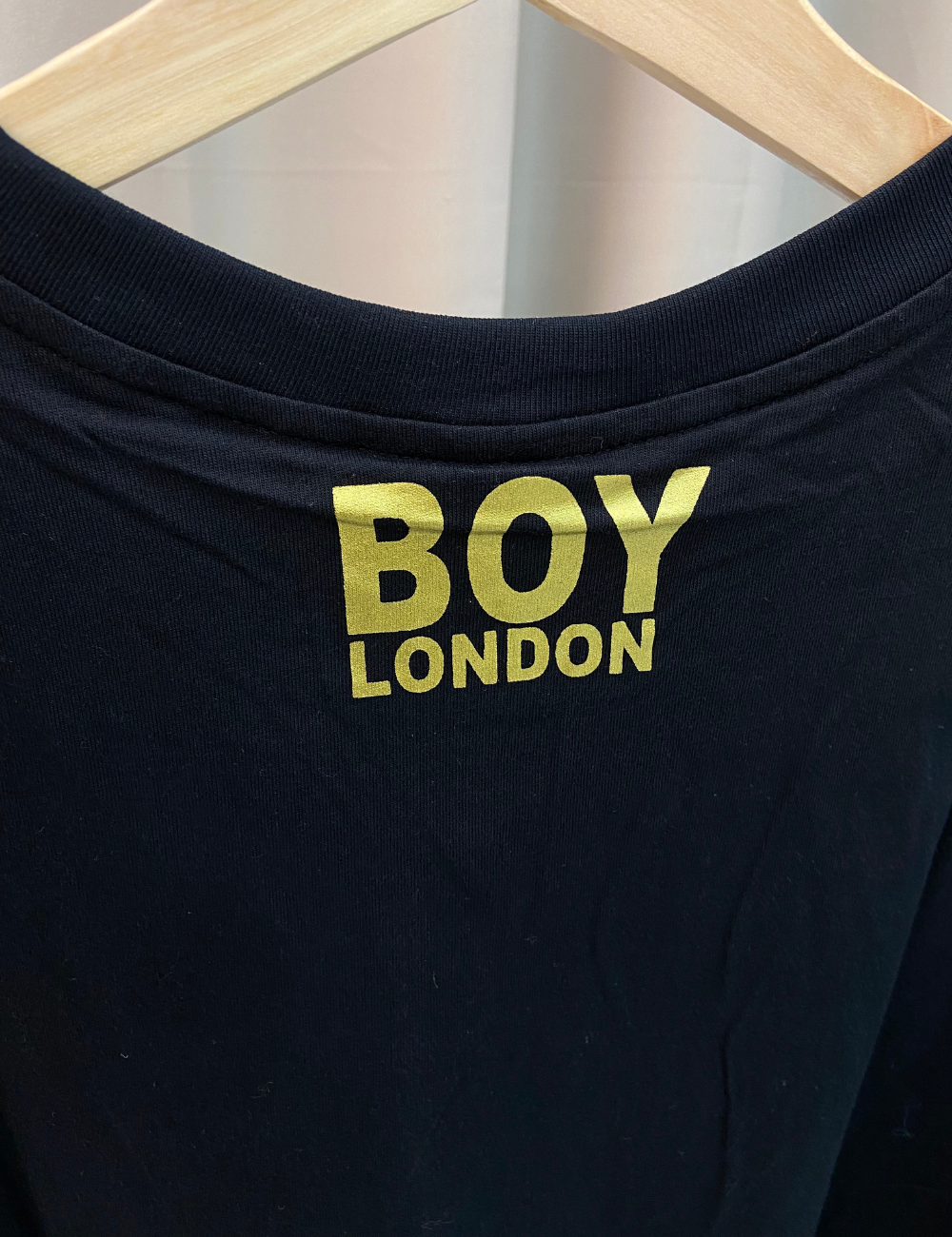 Boy London Lined Gold Eagle Tee