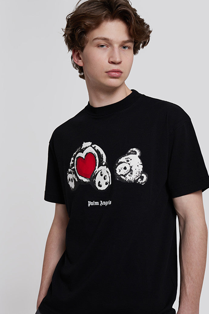 PALM ANGELS Bear in Love print T-shirt SS2021 - Shop Streetwear, Sneakers, Slippers and Gifts online | Malaysia - The Factory KL