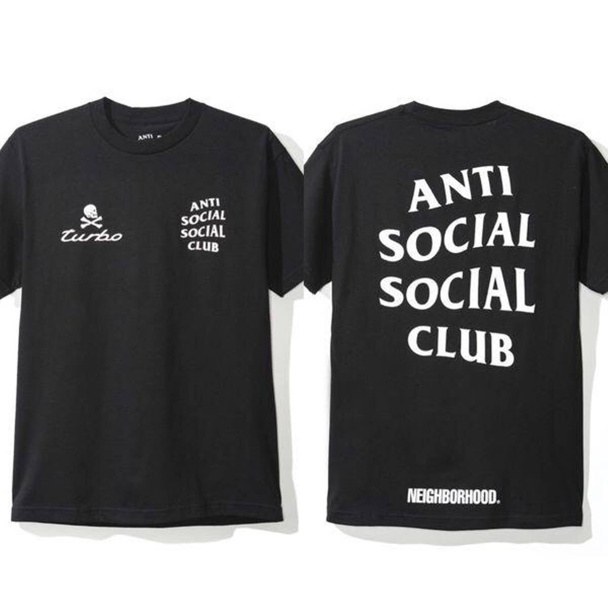 Anti social social outlet club neighborhood tee