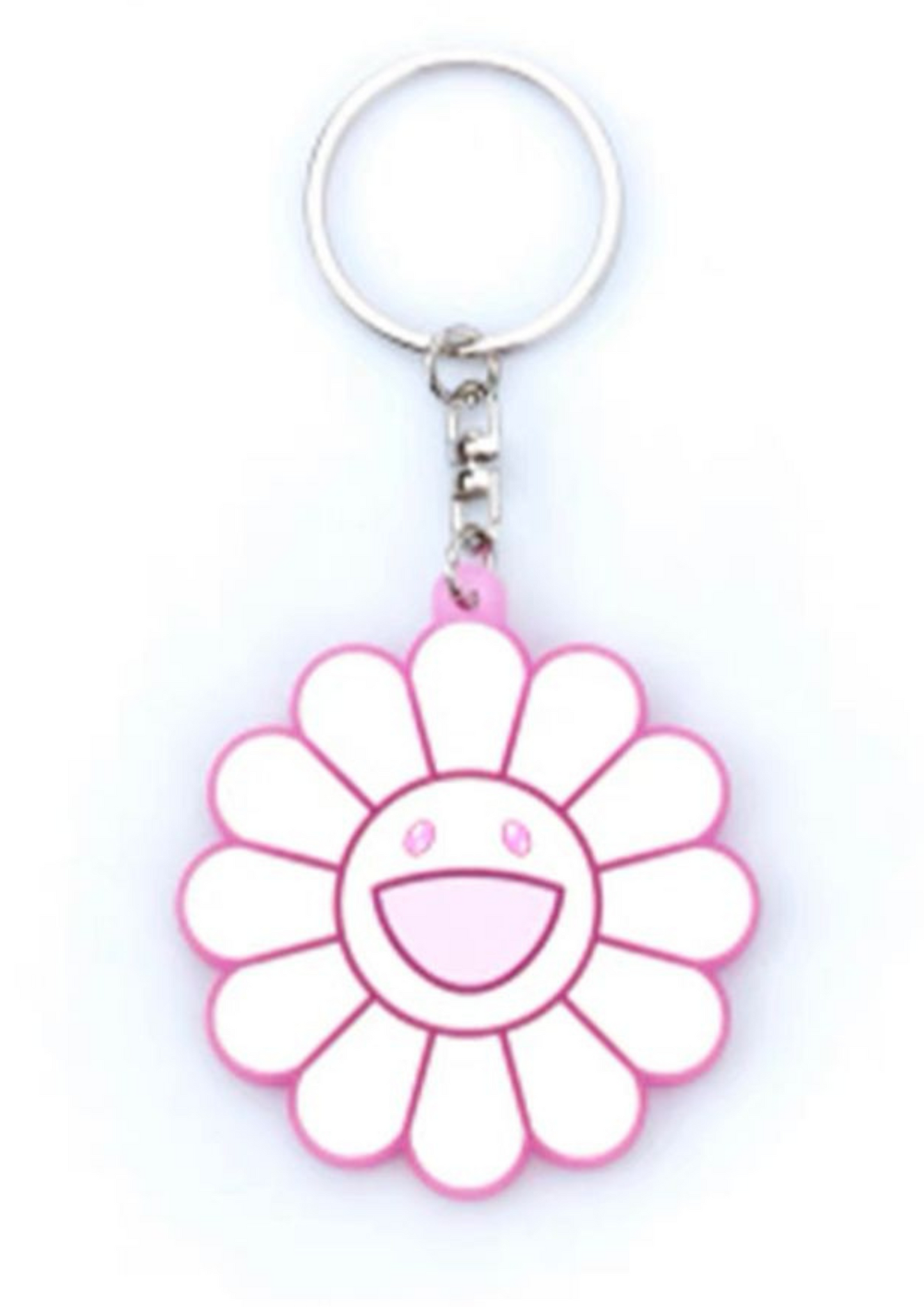 Takashi Murakami Flower Rubber Keychain
