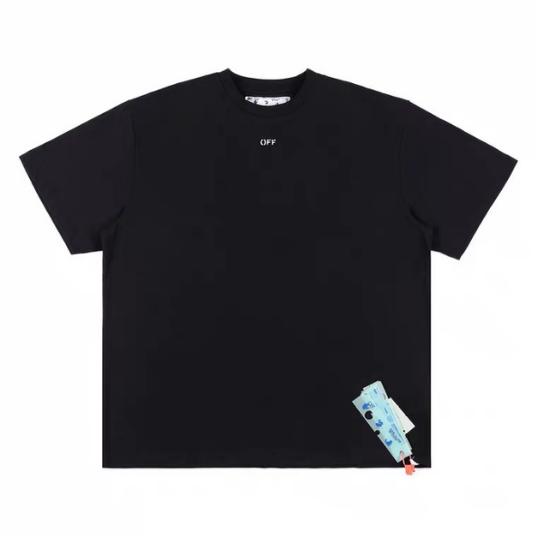Off-White Stencil Arrows Oversized Tee (Black)