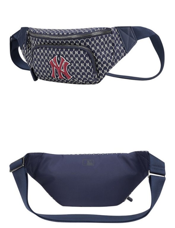MLB New York Yankees Monogram Waist Bag (Navy)
