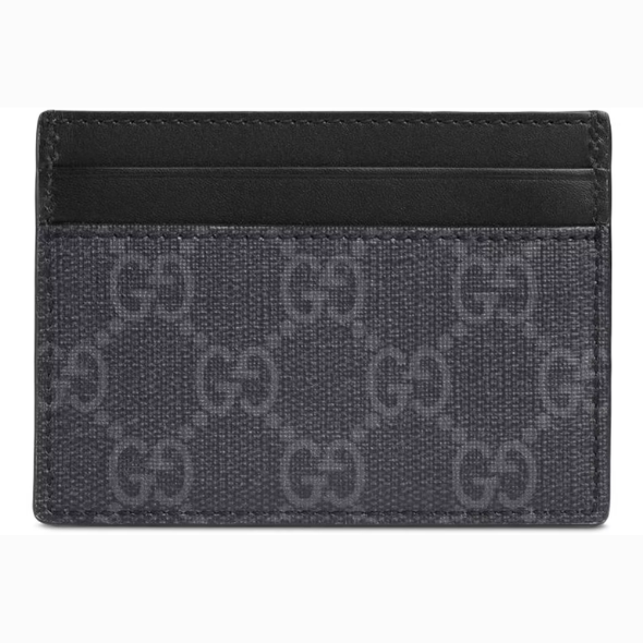 Gucci Card Case Supreme Kingsnake (Black & Grey)