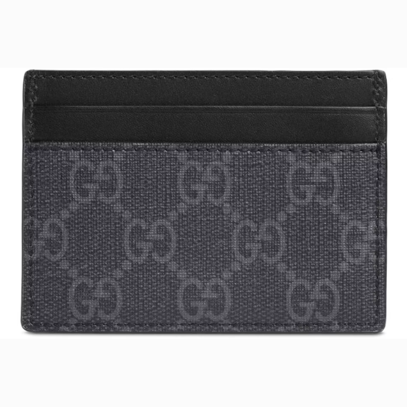 Gucci Card Case Supreme Kingsnake Print (Black/Grey)