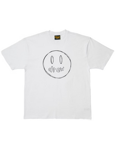 DREW HOUSE SKETCH MASCOT SS TEE - WHITE