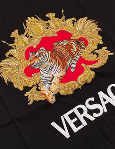 Versace Lunar New Year Tiger T-shirt (Black)