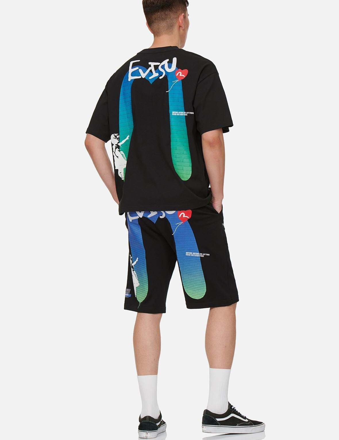 Evisu Brandalised "Balloon Girl" and Daicock Print Tee - Shop Streetwear, Sneakers, Slippers and Gifts online | Malaysia - The Factory KL