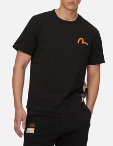 Evisu Camouflage Godhead Print T-Shirt