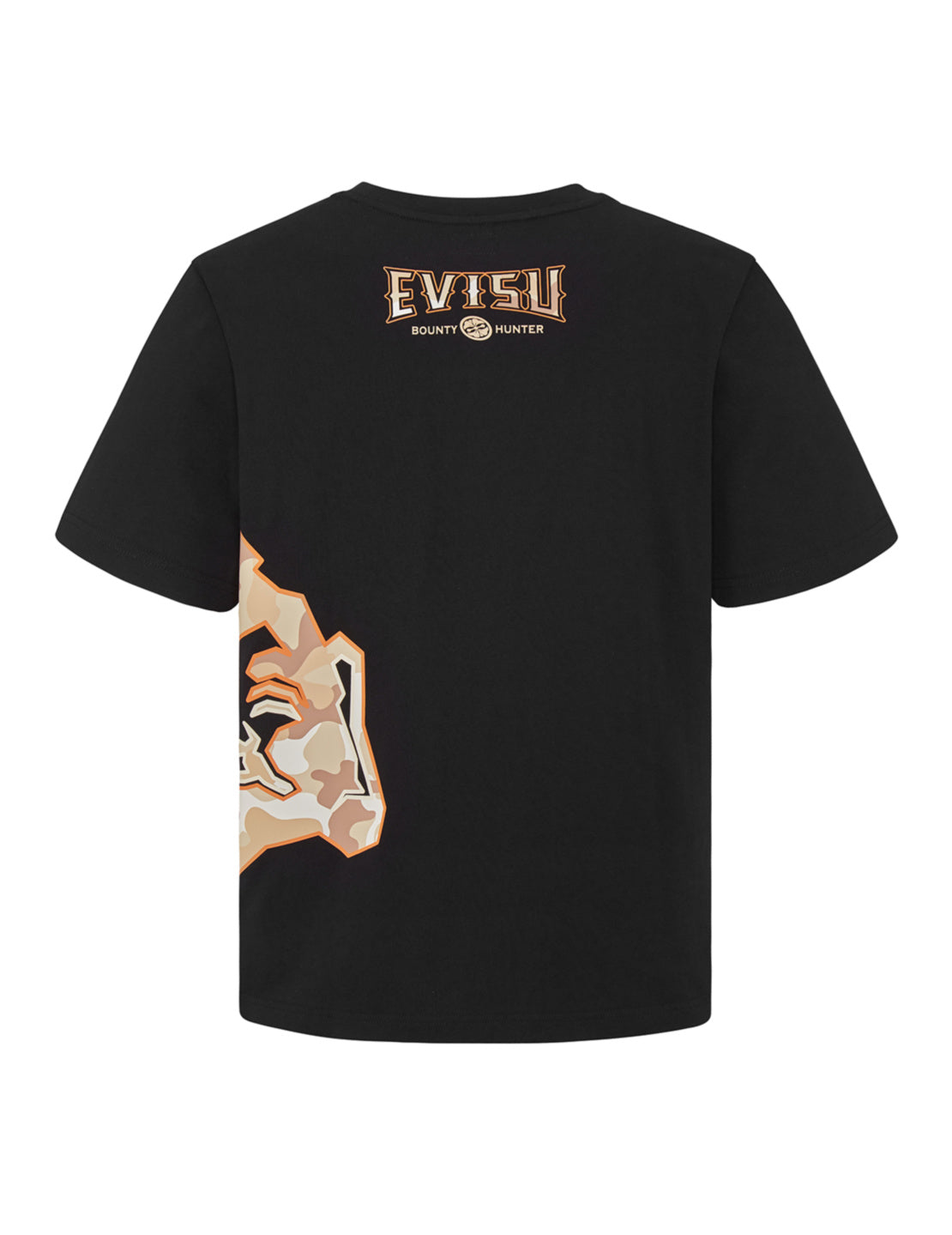 Evisu Camouflage Godhead Print T-Shirt